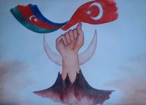 “Qarabağ Zəfəri” rəsm müsabiqəsinin nəticələri elan olunub (FOTO)