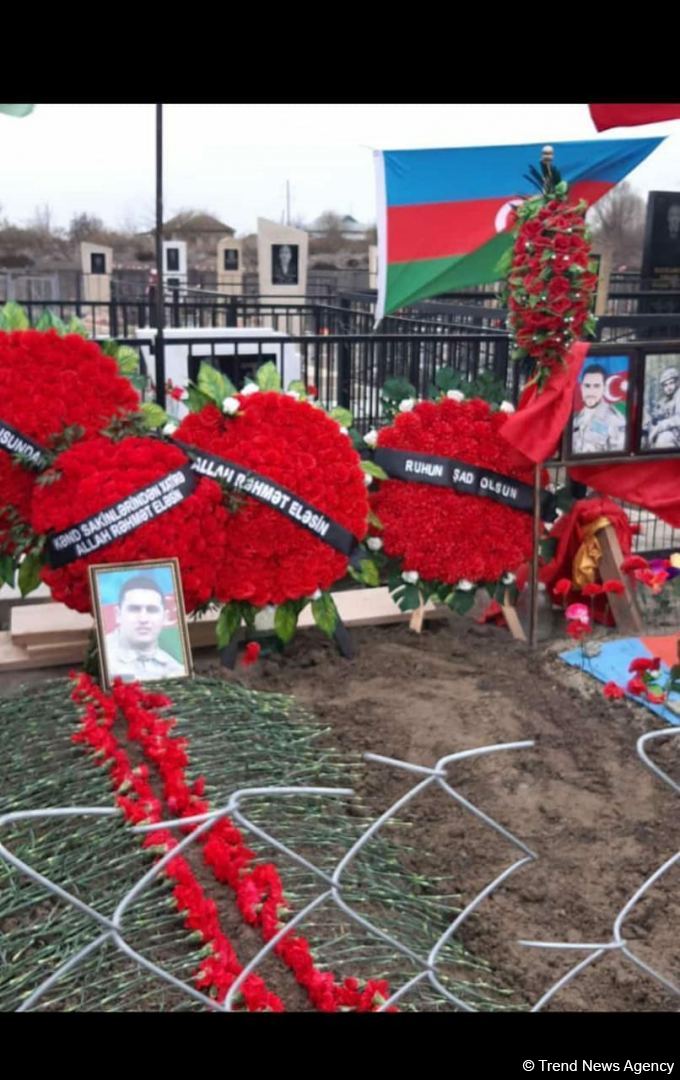 Daha bir Vətən müharibəsi şəhidi dəfn olunub (FOTO)