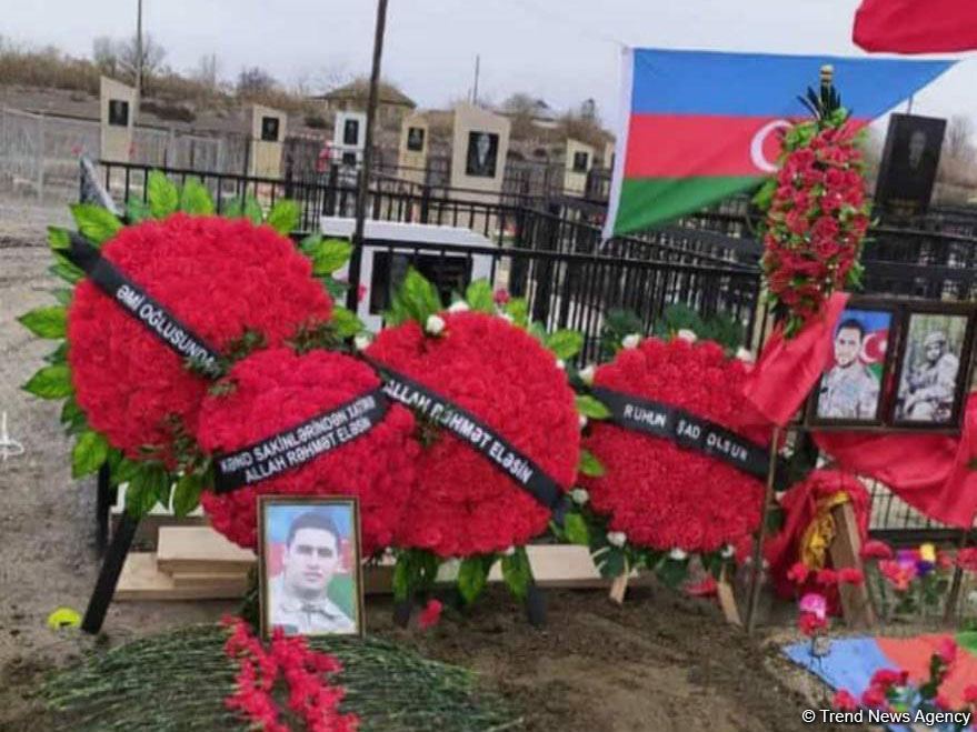 Daha bir Vətən müharibəsi şəhidi dəfn olunub (FOTO)
