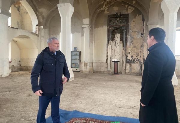 Rusiyalı deputat Bərdədən sonra Ağdama gedib (FOTO)