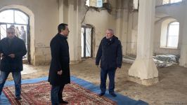 Rusiyalı deputat Bərdədən sonra Ağdama gedib (FOTO)