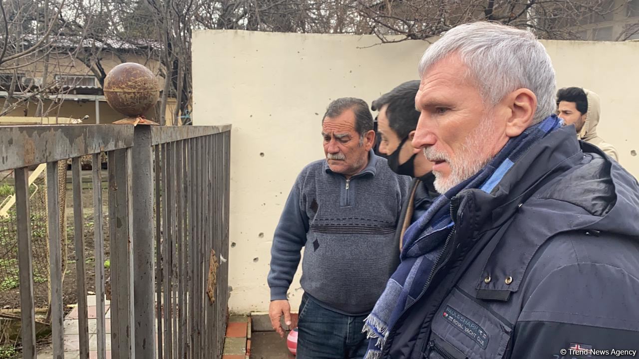 Rusiyalı deputat Bərdədə erməni vəhşiliyi ilə tanış olub - Trend TV-nin REPORTAJI