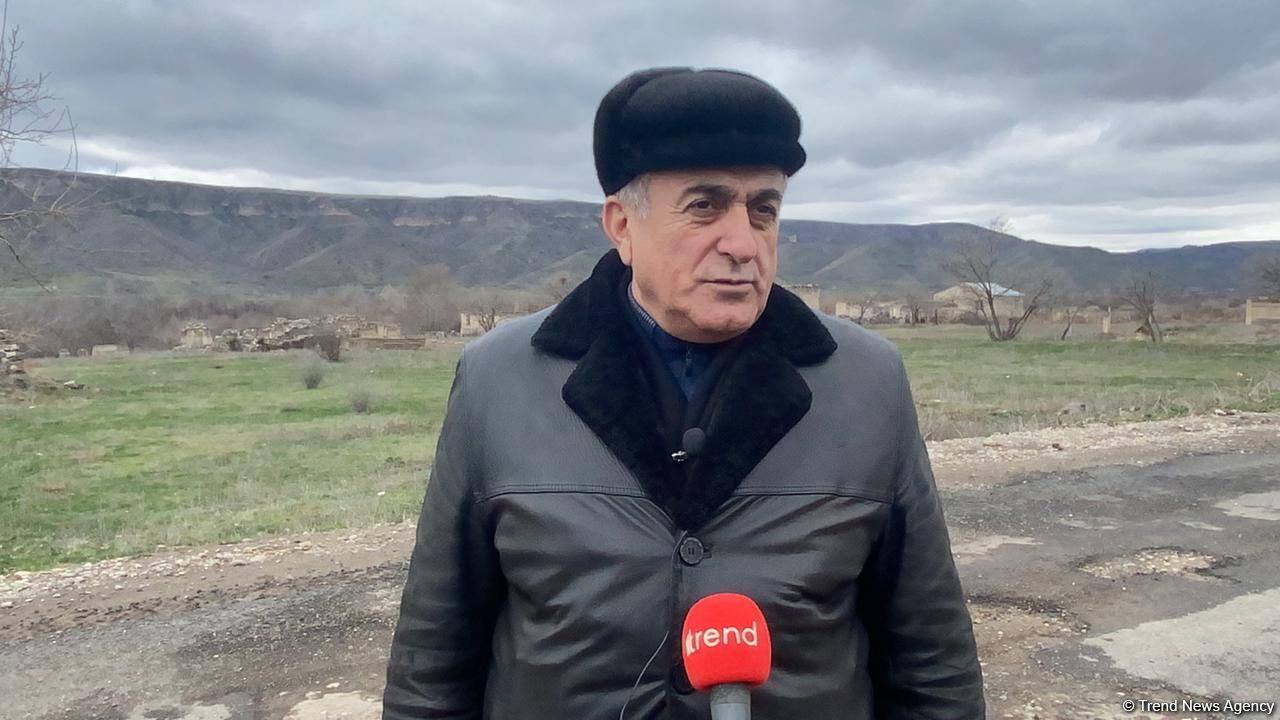 Azad olunmuş ərazilərdə dağılmış evləri görəndə, insan çox pis hislər keçirir - Sakin (VİDEO)
