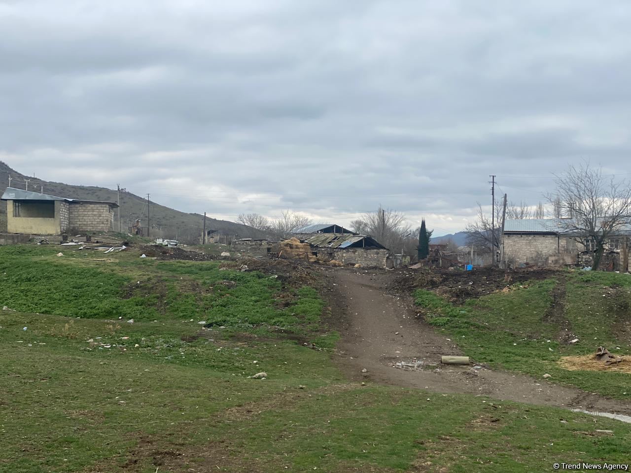 Qubadlının Muradxanlı və Mərdanlı kəndlərindən FOTOREPORTAJ
