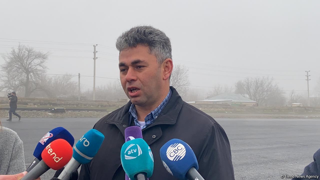 140 illik Horadiz-Ağbənd dəmir yolu bərpa olunur - Trend TV-nin REPORTAJI