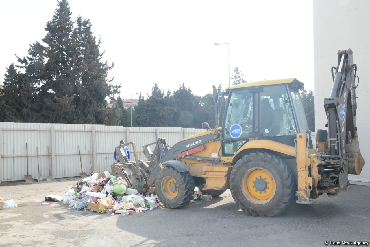 Tullantılarla bağlı yeni layihə bütün Bakını əhatə edəcək (FOTO/VİDEO)