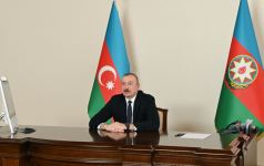 Prezident İlham Əliyev Nizami Gəncəvi Beynəlxalq Mərkəzinin həmsədrini videoformatda qəbul edib (FOTO) (YENİLƏNİB)