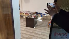 Bakıda 5 nəfərin meyiti tapılan evdən görüntülər (FOTO)