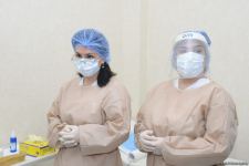 Siyasi partiya nümayəndələri vaksinasiya olunur (FOTO/VİDEO)