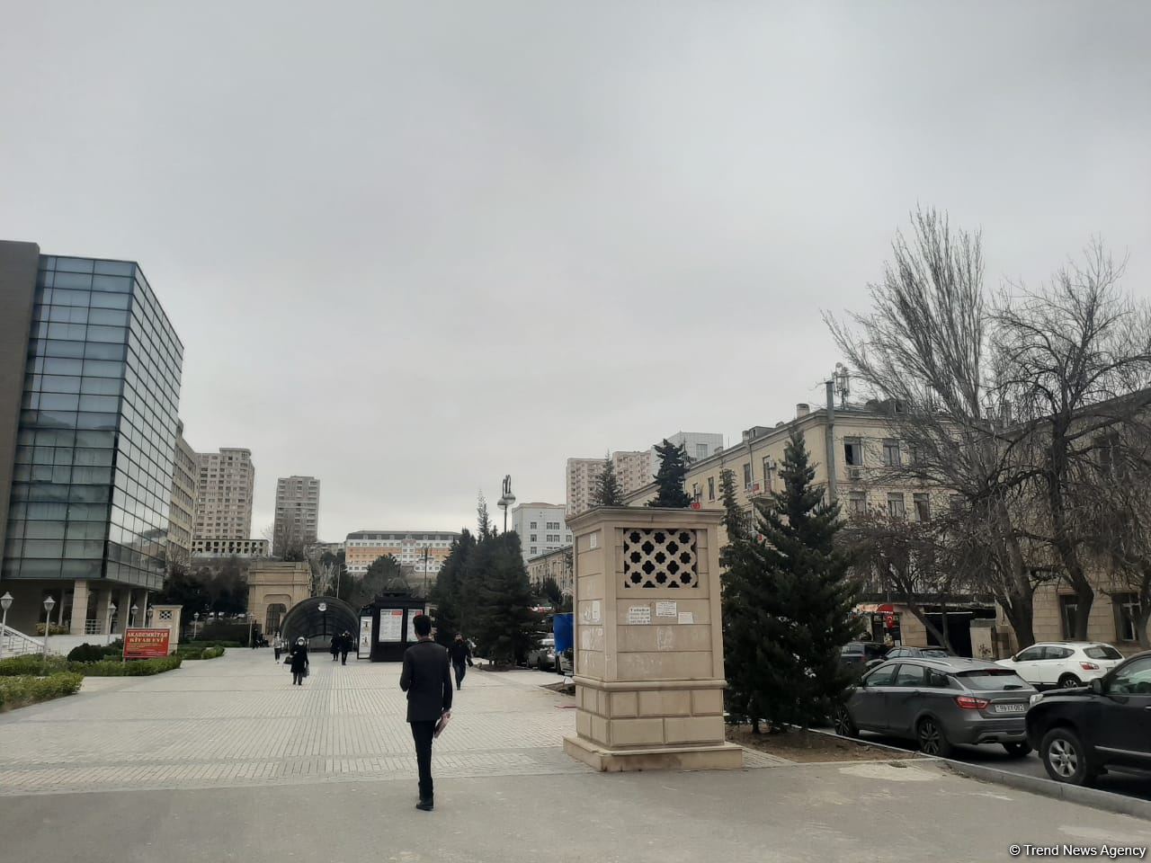 Bakıda hava dəyişməyə başladı (FOTO)