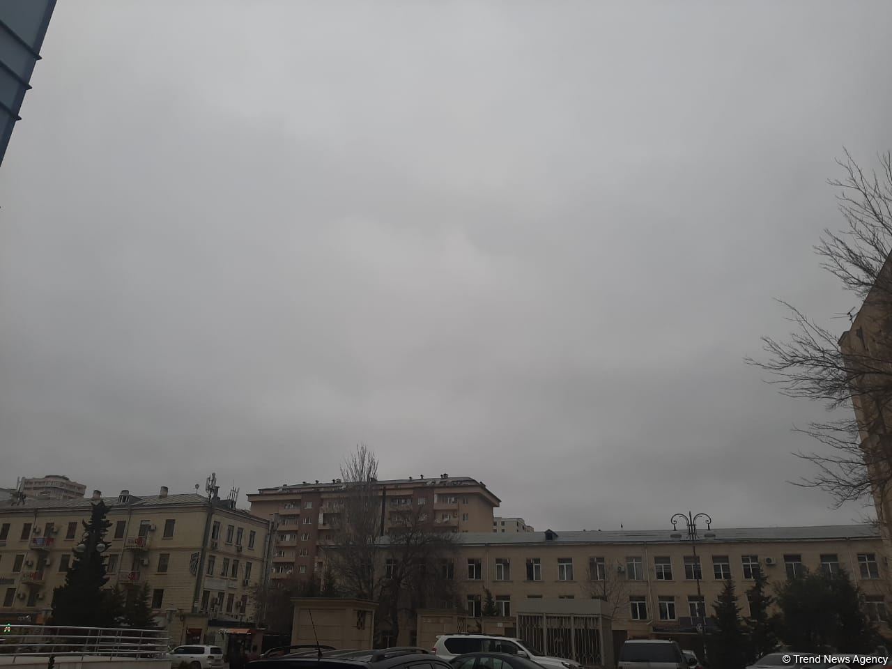 Bakıda hava dəyişməyə başladı (FOTO)