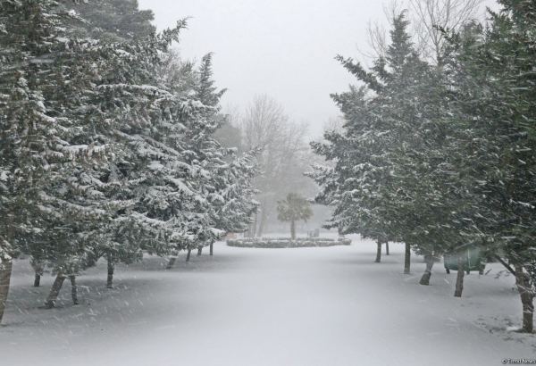 Bakıda havanın temperaturu mənfi 6 dərəcəyə enib