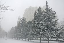 Bakıda bu qışın ən soyuq günüdür (FOTOSESSİYA)