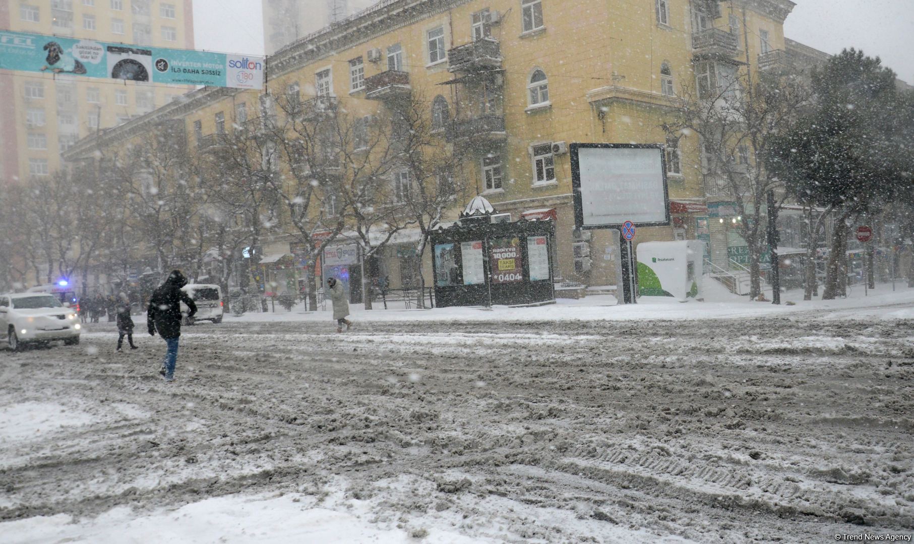Bakıda bu qışın ən soyuq günüdür (FOTOSESSİYA)