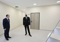 Prezident İlham Əliyev Şağan Reabilitasiya Pansionatının açılışında iştirak edib (FOTO/VİDEO)