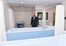 Prezident İlham Əliyev Şağan Reabilitasiya Pansionatının açılışında iştirak edib (FOTO/VİDEO)