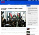 Azərbaycan Prezidenti İlham Əliyevin mətbuat konfransı xarici ölkələrin mediasında geniş işıqlandırılıb (FOTO)