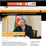 Azərbaycan Prezidenti İlham Əliyevin mətbuat konfransı xarici ölkələrin mediasında geniş işıqlandırılıb (FOTO)
