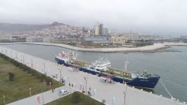 Prezident İlham Əliyev və birinci xanım Mehriban Əliyeva “Suraxanı” tanker-muzeyinin açılışında iştirak ediblər (FOTO/VİDEO) (YENİLƏNİB-2)