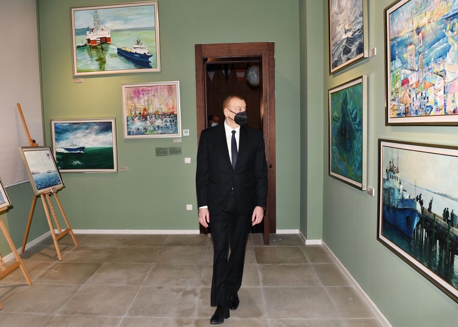 Prezident İlham Əliyev “Azərbaycan Xəzər Dəniz Gəmiçiliyi”nin yeni inzibati binasının açılışında iştirak edib (FOTO/VİDEO) (YENİLƏNİB-2)