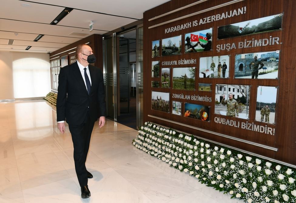 Prezident İlham Əliyev “Azərbaycan Xəzər Dəniz Gəmiçiliyi”nin yeni inzibati binasının açılışında iştirak edib (FOTO/VİDEO) (YENİLƏNİB-2)