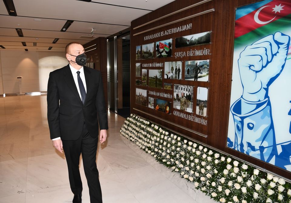 Prezident İlham Əliyev “Azərbaycan Xəzər Dəniz Gəmiçiliyi”nin yeni inzibati binasının açılışında iştirak edib (FOTO/VİDEO) (YENİLƏNİB-2)