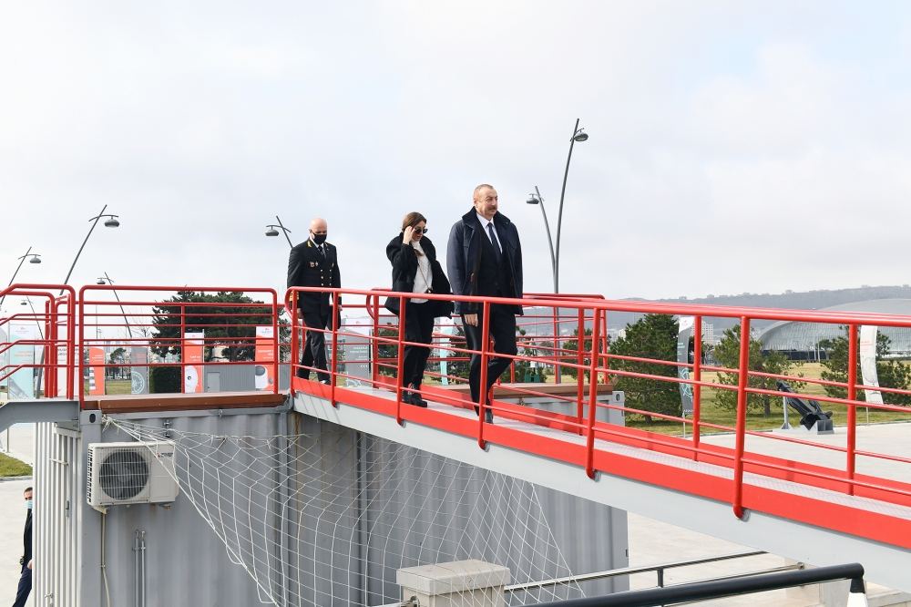 Prezident İlham Əliyev və birinci xanım Mehriban Əliyeva “Suraxanı” tanker-muzeyinin açılışında iştirak ediblər (FOTO/VİDEO) (YENİLƏNİB-2)
