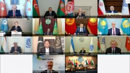 Prezident İlham Əliyev İqtisadi Əməkdaşlıq Təşkilatının onlayn Zirvə toplantısında çıxış edib (YENİLƏNİB-2) (FOTO/VİDEO)