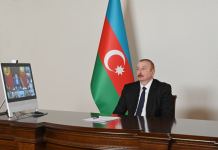 Prezident İlham Əliyev İqtisadi Əməkdaşlıq Təşkilatının onlayn Zirvə toplantısında çıxış edib (YENİLƏNİB-2) (FOTO/VİDEO)