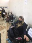 Müəllimlər vaksinasiya olunur (FOTO)