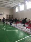 Müəllimlər vaksinasiya olunur (FOTO)