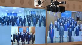 Prezident İlham Əliyev YAP-ın qurultayında çıxış edib (FOTO) (YENİLƏNİB-2) (VİDEO)