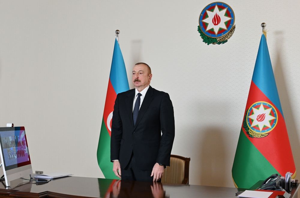 Prezident İlham Əliyev YAP-ın qurultayında çıxış edib (FOTO) (YENİLƏNİB-2) (VİDEO)
