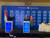 Azərbaycan və Macarıstan XİN başçılarının mətbuat konfransı keçirilib (FOTO/VİDEO)
