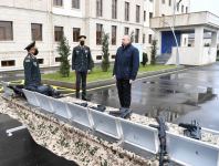 Prezident İlham Əliyev Daxili Qoşunların yeni inşa olunan “N” hərbi hissəsinin açılışında iştirak edib (FOTO/VİDEO) (YENİLƏNİB)
