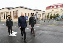 Prezident İlham Əliyev Daxili Qoşunların yeni inşa olunan “N” hərbi hissəsinin açılışında iştirak edib (FOTO/VİDEO) (YENİLƏNİB)