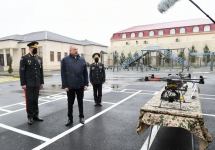 Prezident İlham Əliyev Daxili Qoşunların yeni inşa olunan “N” hərbi hissəsinin açılışında iştirak edib (FOTO/VİDEO) (YENİLƏNİB)