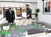 Prezident İlham Əliyev Daxili Qoşunların yeni inşa olunan “N” hərbi hissəsinin açılışında iştirak edib (FOTO/VİDEO) (YENİLƏNİB)