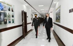 Prezident İlham Əliyev Daxili Qoşunların yeni inşa olunan “N” hərbi hissəsinin açılışında iştirak edib (FOTO/VİDEO) (YENİLƏNİB)