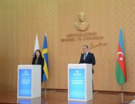 Ceyhun Bayramovla ATƏT sədrinin birgə mətbuat konfransı (FOTO/VİDEO)