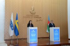 Ceyhun Bayramovla ATƏT sədrinin birgə mətbuat konfransı (FOTO/VİDEO)