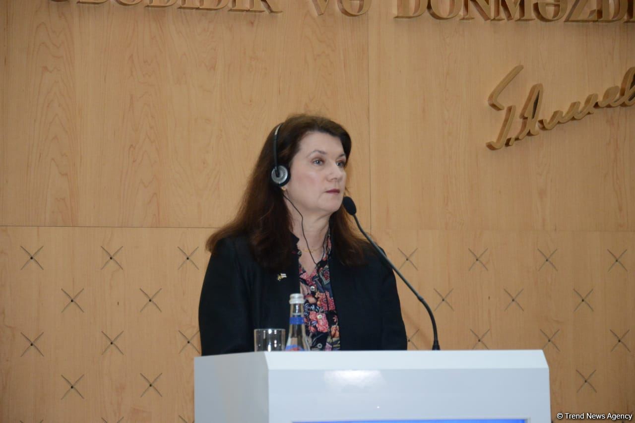 Ceyhun Bayramovla ATƏT sədrinin birgə mətbuat konfransı (FOTO/VİDEO)