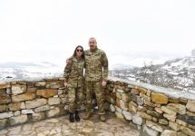 Prezident İlham Əliyev və birinci xanım Mehriban Əliyeva Füzuli və Xocavənd rayonlarında olublar (FOTO/VİDEO) (YENİLƏNİB-2)