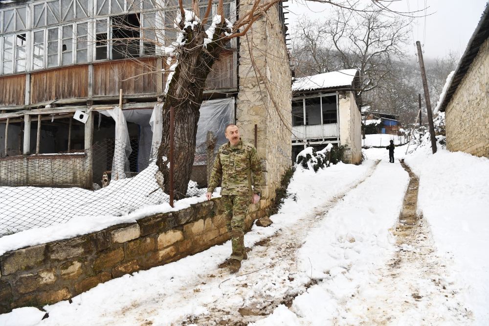 Prezident İlham Əliyev və birinci xanım Mehriban Əliyeva Füzuli və Xocavənd rayonlarında olublar (FOTO/VİDEO) (YENİLƏNİB-2)