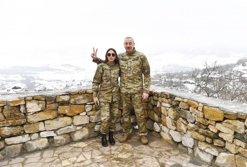 Prezident İlham Əliyev və birinci xanım Mehriban Əliyeva Füzuli və Xocavənd rayonlarında olublar (FOTO/VİDEO) (YENİLƏNİB-2)