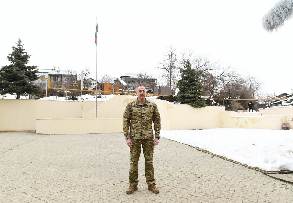 Prezident İlham Əliyev və birinci xanım Mehriban Əliyeva Füzuli və Xocavənd rayonlarında olublar (FOTO/VİDEO) (YENİLƏNİB-2)