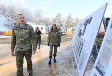 Prezident İlham Əliyev və birinci xanım Mehriban Əliyeva Şuşa şəhərində olublar (FOTO/VİDEO) (YENİLƏNİB)