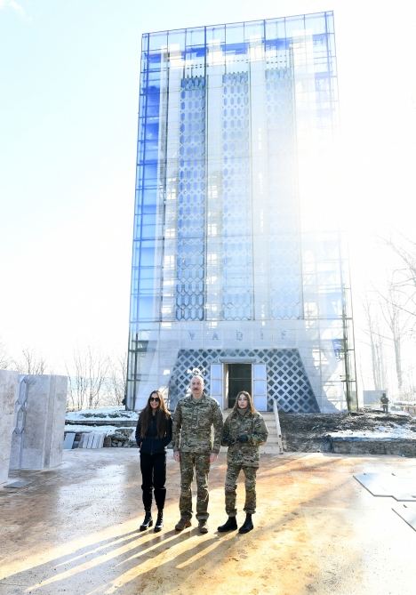 Prezident İlham Əliyev və birinci xanım Mehriban Əliyeva Şuşa şəhərində olublar (FOTO/VİDEO) (YENİLƏNİB)
