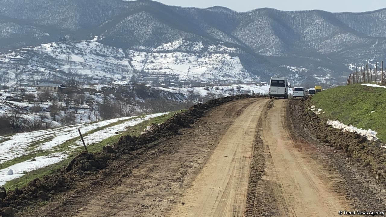 Media nümayəndələrinin Füzuli və Xocavəndə səfəri başlayıb (FOTO/VİDEO)