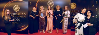Bakıda "Azerbaijan Woman Awards" mükafatlarının təqdimetmə mərasimi keçirilib (FOTO)